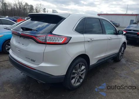 2015 Ford Edge Titanium из США, поврежденный, VIN 2FMPK4K92FBB76398